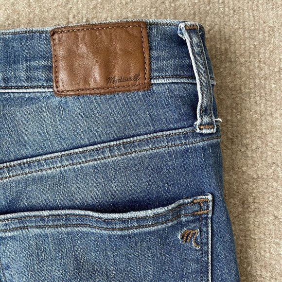 Madewell Women's Skinny Jeans - Distressed Blue - Picture 13 of 13